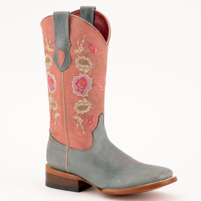 Ferrini Women's Lilah Leather Square Toe Boots 81293-26