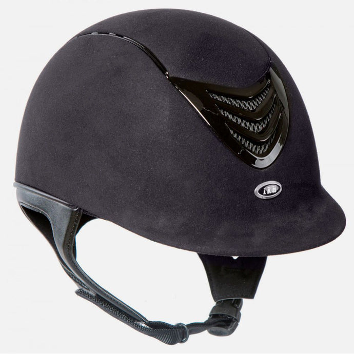 Equinavia IRH IR4G Suede Helmet - Gloss Vent