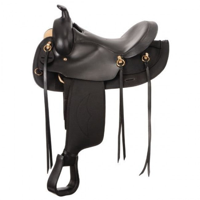 JT International Eclipse by Tough 1 Round Skirt Gaited Saddle 5 Piece Package 9KS715