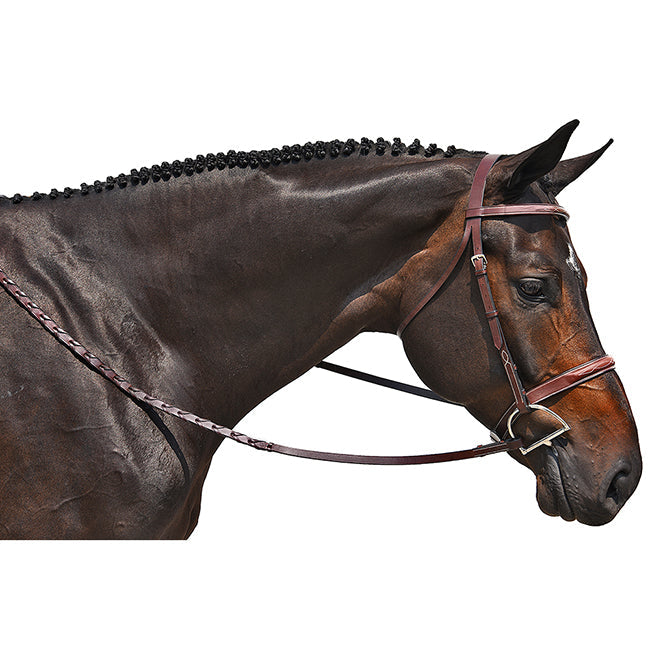 M. Toulouse HANDY HUNTER Flat Snaffle Bridle